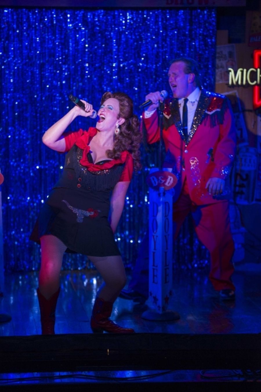 Photo Flash: First Look at Erin Parker, Michael Accardo & Bo Johnson in THE DOYLE & DEBBIE SHOW at Milwaukee Rep Image