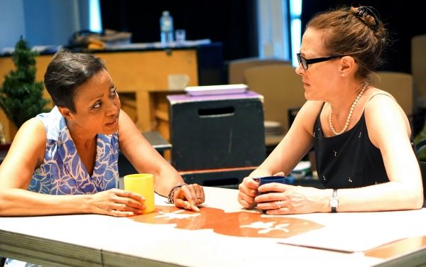 Photo Flash: In Rehearsal with Joe Lisi, Karen Ziemba and More for ALMOST HOME Off-Broadway Photo Flash: In Rehearsal with Joe Lisi, Karen Ziemba and More for ALMOST HOME Off-Broadway Image