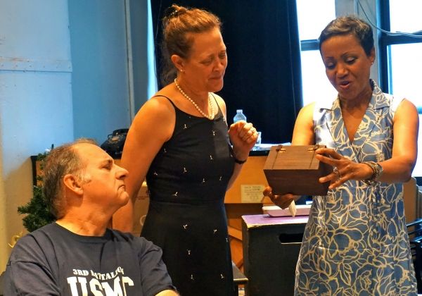 Photo Flash: In Rehearsal with Joe Lisi, Karen Ziemba and More for ALMOST HOME Off-Broadway Photo Flash: In Rehearsal with Joe Lisi, Karen Ziemba and More for ALMOST HOME Off-Broadway Image