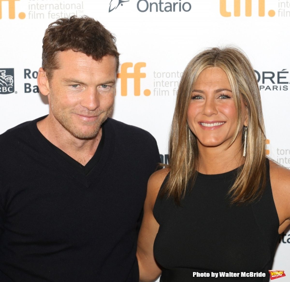 Sam Worthington and Jennifer Aniston  at 