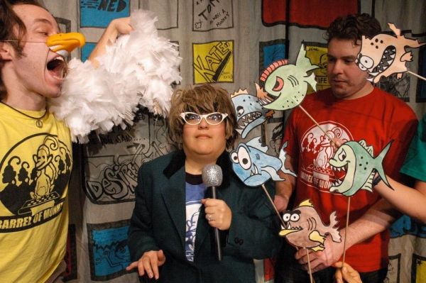 Caleb Probst, Elizabeth Levy and Jeff Trainor Photo