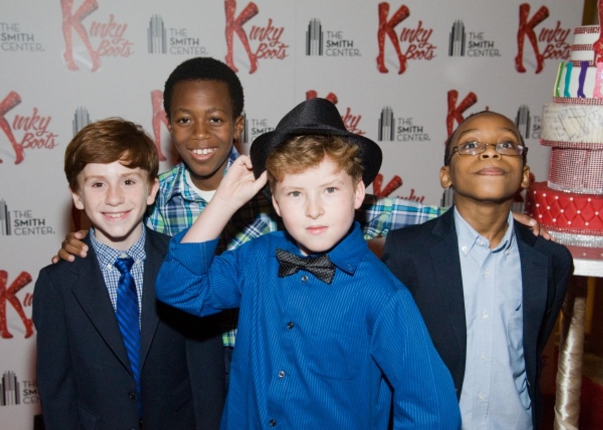 Anthony Picarello, Andrew Theo Johnson, Jeffrey Kishinevskiy, Troi Gaines at 