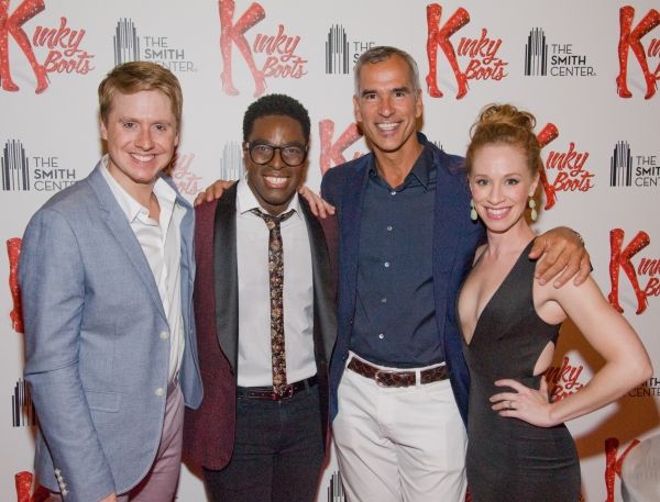 Steve Booth, Kyle Taylor Parker, Jerry Mitchell, Lindsay Nicole Chambers Photo