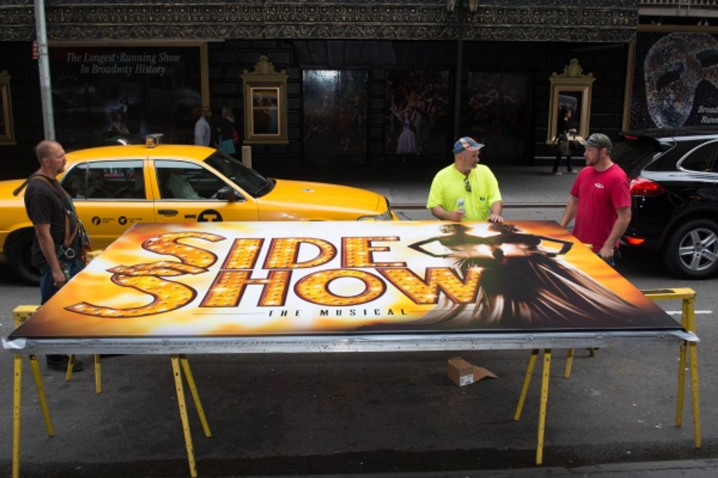 Photo Flash: Marquee Goes Up for Broadway's SIDE SHOW  Image