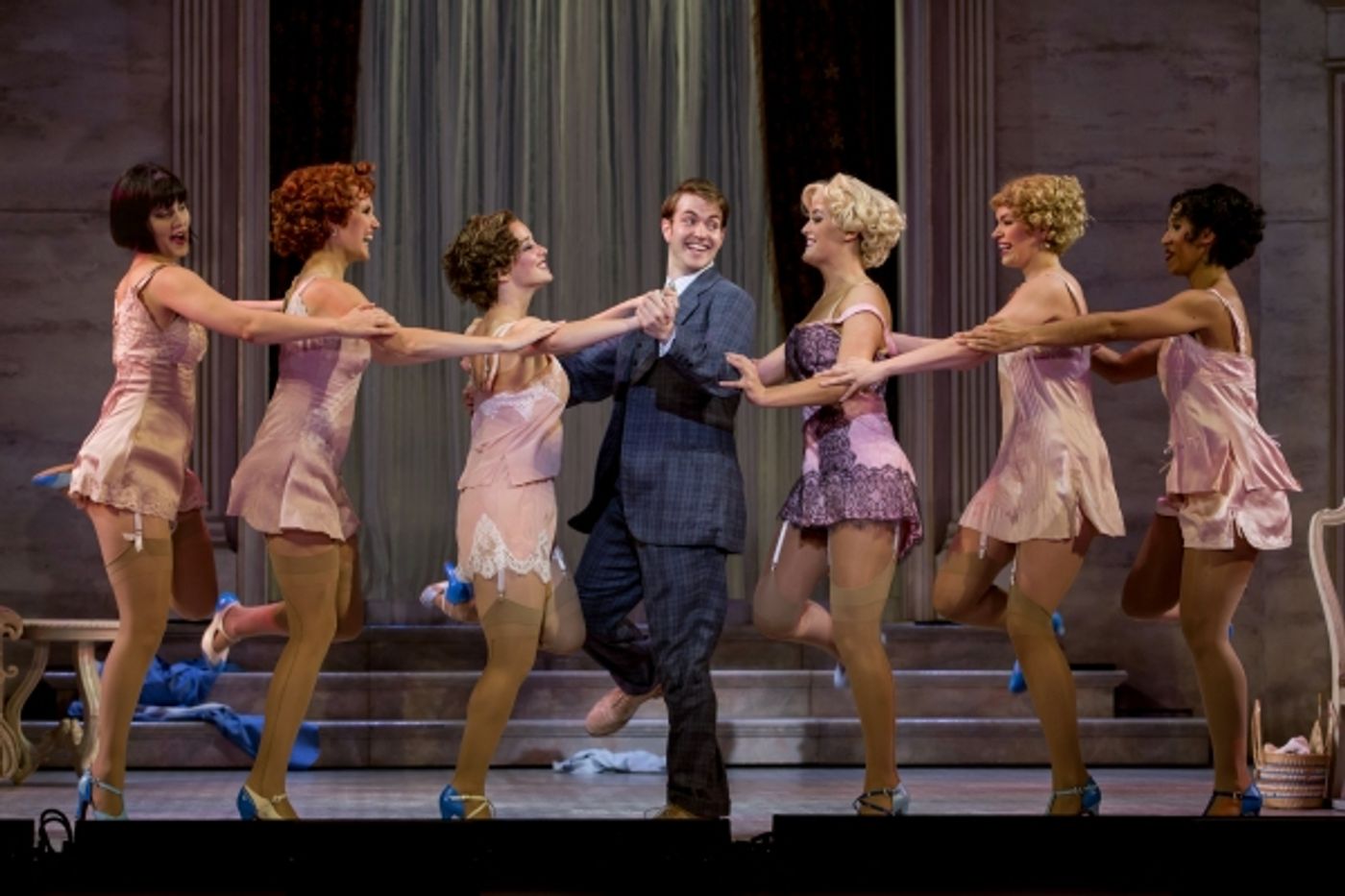 Photo Flash: First Look at Alex Enterline, Mariah MacFarlane & Company in NICE WORK IF YOU CAN GET IT National Tour!  Image