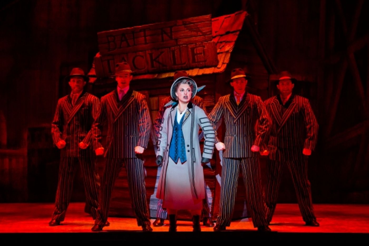 Photo Flash: First Look at Alex Enterline, Mariah MacFarlane & Company in NICE WORK IF YOU CAN GET IT National Tour!  Image