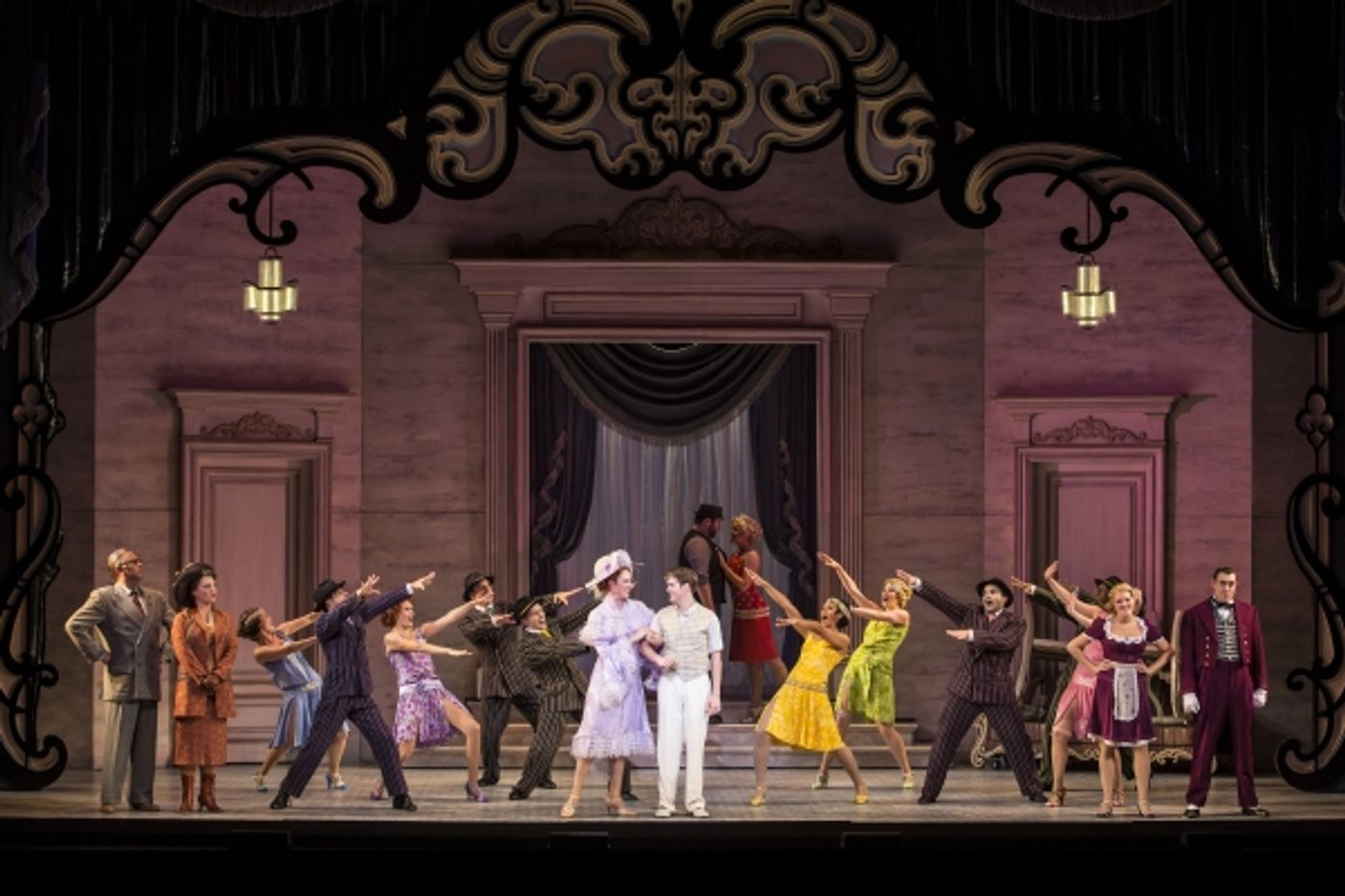 Photo Flash: First Look at Alex Enterline, Mariah MacFarlane & Company in NICE WORK IF YOU CAN GET IT National Tour!  Image