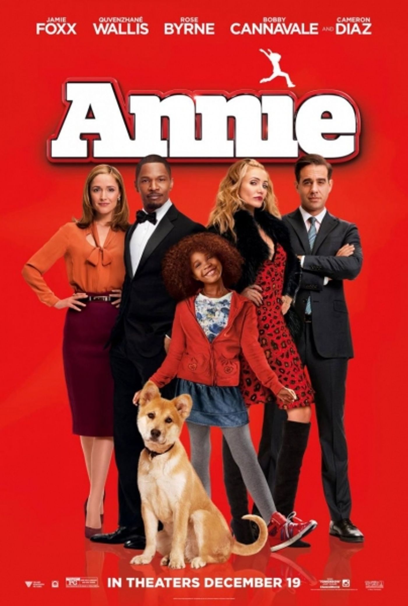 Photo Flash: Quvenzhane Wallis Beams in New ANNIE Movie Poster  Image