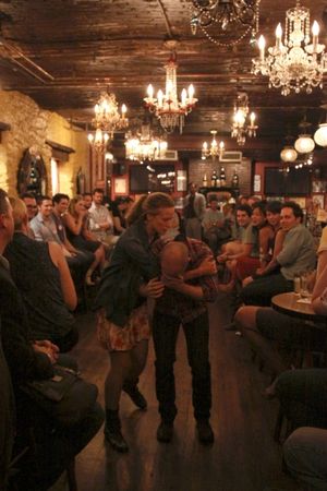 Sonya (Leah Walsh) and Vanya (Joel Rainwater) Photo