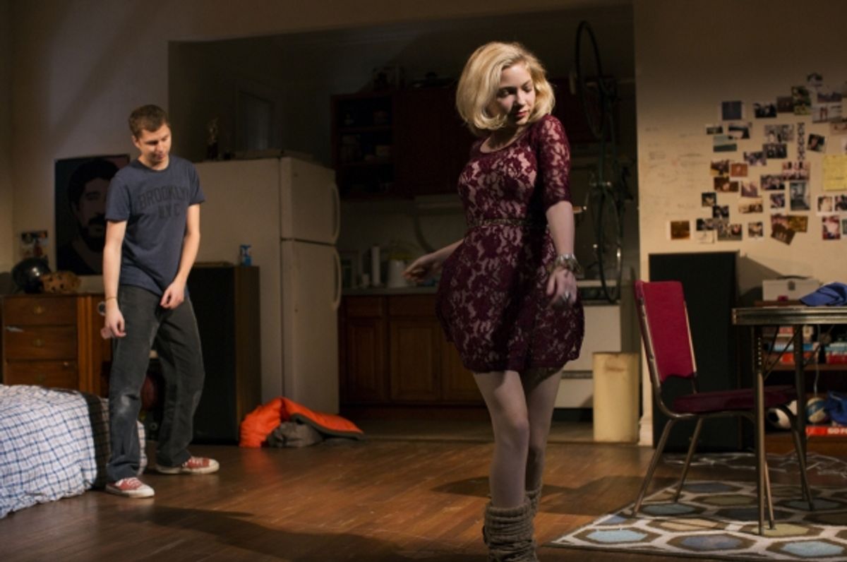 Michael Cera and Tavi Gevinson at 