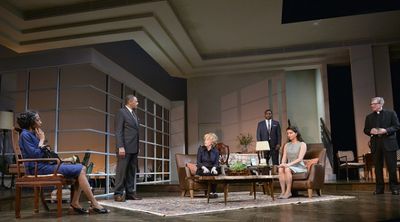 Adriane Lenox, Lonnie Farmer, Malcolm-Jamal Warner, Julia Duffy, Patrick Shea, and Me Photo