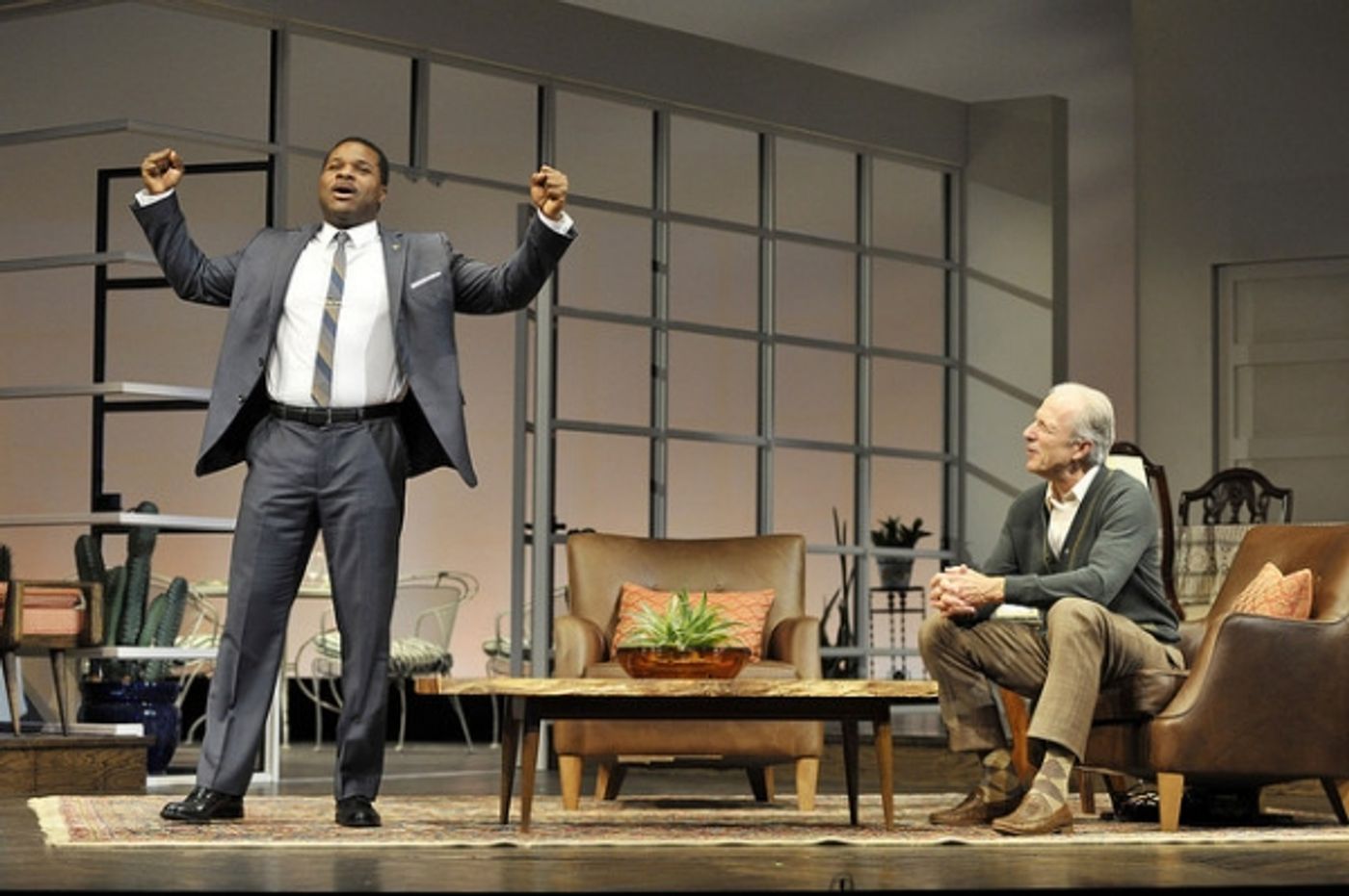 Photo Flash: First Look at Malcolm-Jamal Warner, Adriane Lenox and More in Huntington's GUESS WHO'S COMING TO DINNER  Image