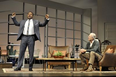 Malcolm-Jamal Warner and Will Lyman Photo