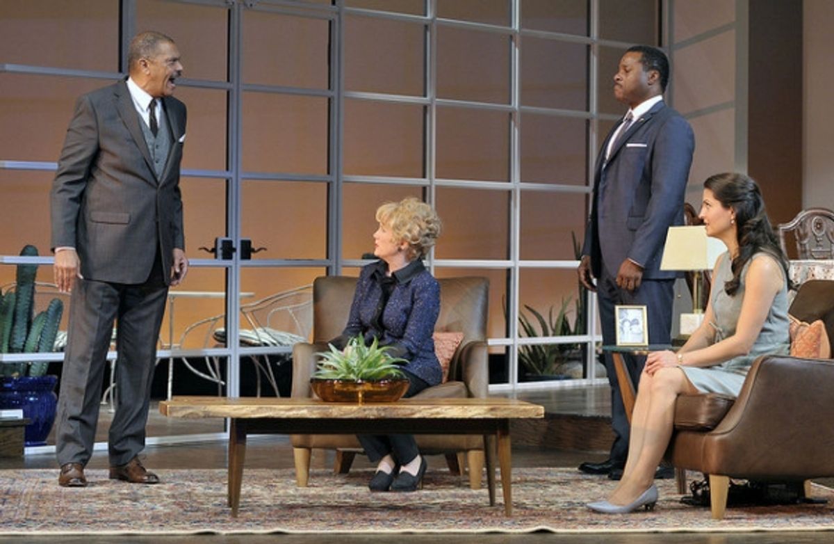 Lonnie Farmer, Julia Duffy, Malcolm-Jamal Warner, and Meredith Forlenza  at 