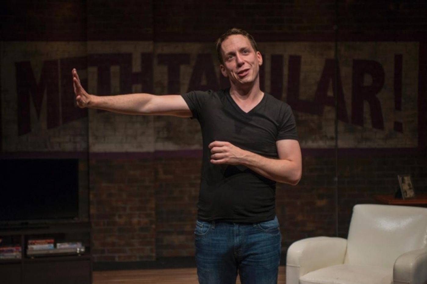 Photo Flash: First Look at Steven Strafford in About Face Theatre's METHTACULAR!  Image