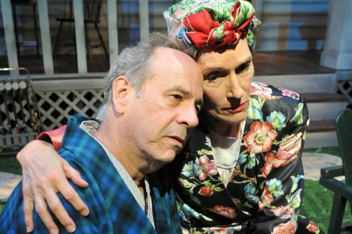 John Combs and Jessica Powell at 