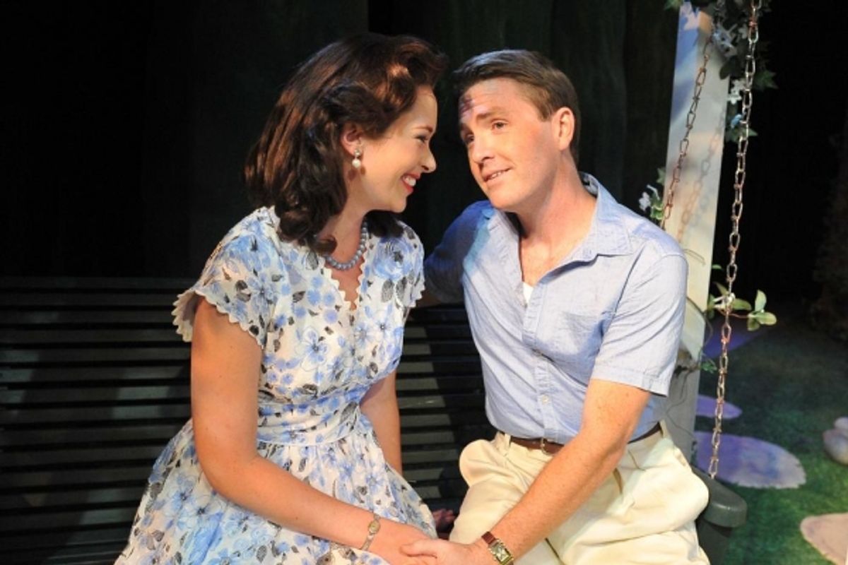 Alyson Lindsay and Michael Hampton at 