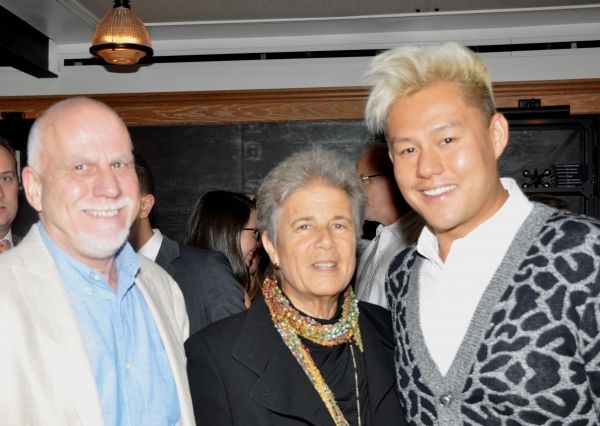 Bruce Bossard, Jayne Baron Sherman and Kelvin Moon Loh Photo