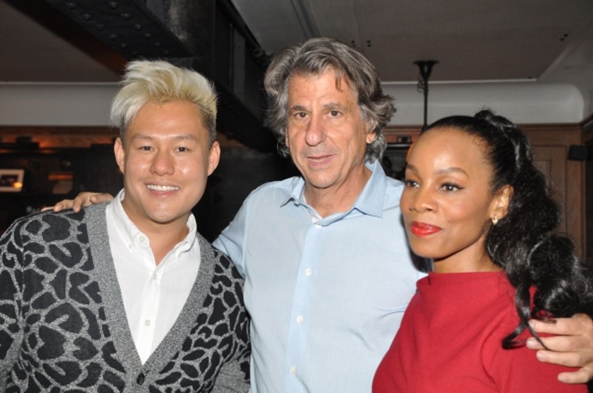 Kelvin Moon Loh, David Rockwell and Anika Noni Rose at 