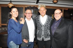 Ruthie Ann Miles, Bill Condon, Kelvin Moon Loh and Henry Krieger @ BroadwayWorld Ruthie Ann Miles, Bill Condon, Kelvin Moon Loh and Henry Krieger Photo