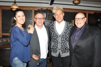 Ruthie Ann Miles, Bill Condon, Kelvin Moon Loh and Henry Krieger Photo