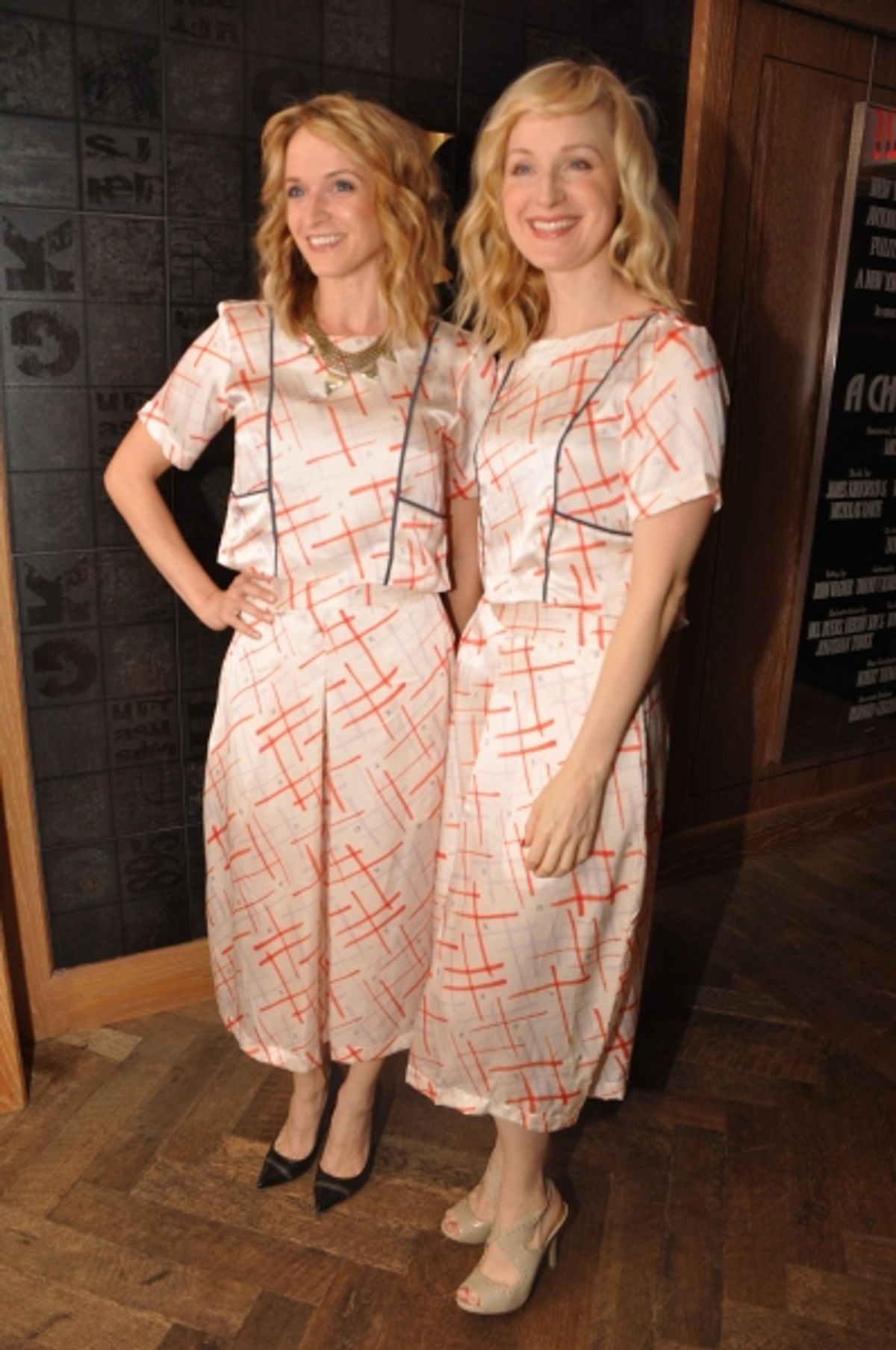 Emily Padgett and Erin Davie at 