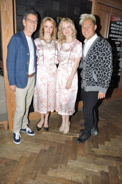 Bill Russell, Emily Padgett, Erin Davie and Kelvin Moon Loh Photo