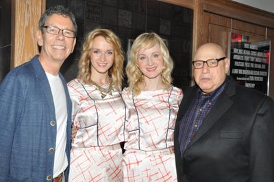 Bill Russell, Emily Padgett, Erin Davie and Henry Krieger Photo