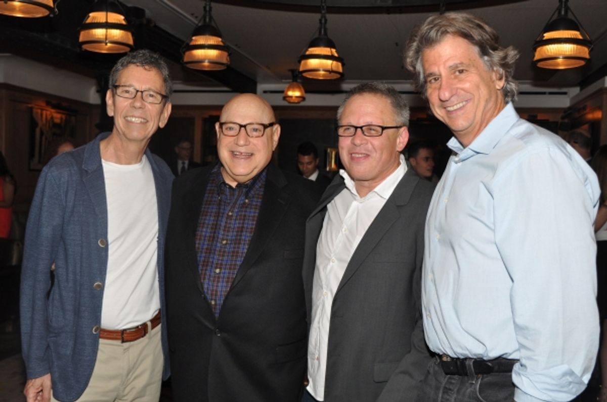 Bill Russell, Henry Krieger, Bill Condon and David Rockwell at 