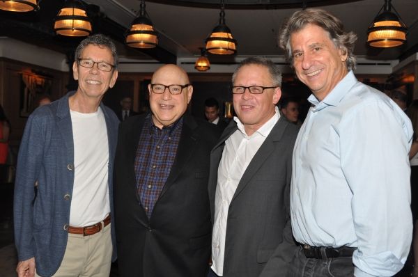Bill Russell, Henry Krieger, Bill Condon and David Rockwell Photo