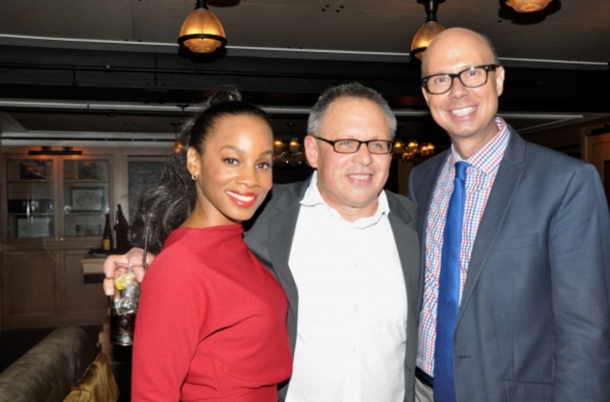 Anika Noni Rose, Bill Condon and Richie Ridge at 
