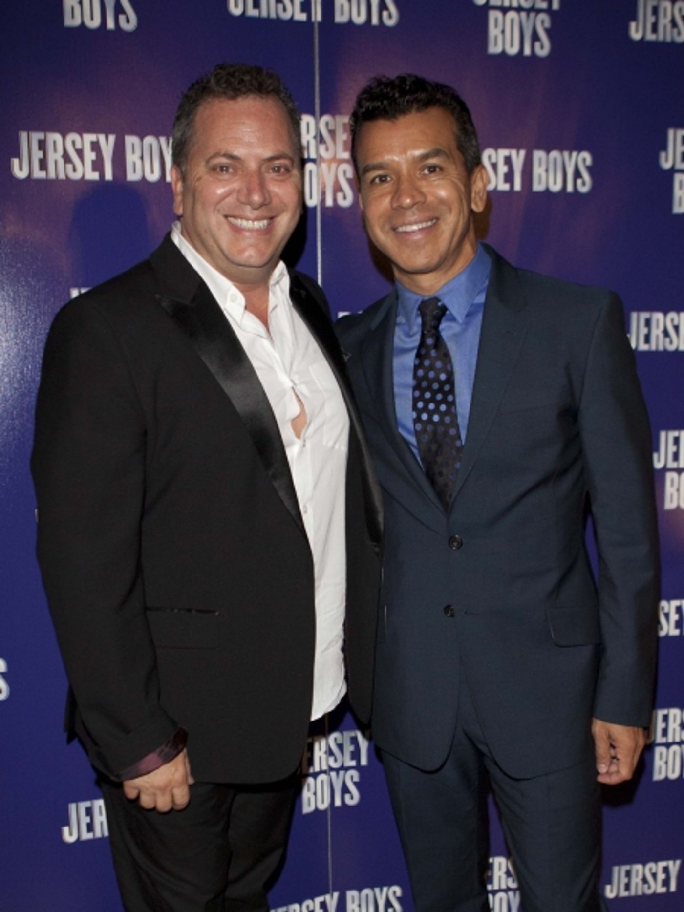 Photo Flash: Cast of JERSEY BOYS UK Tour Celebrates Opening Night! Image