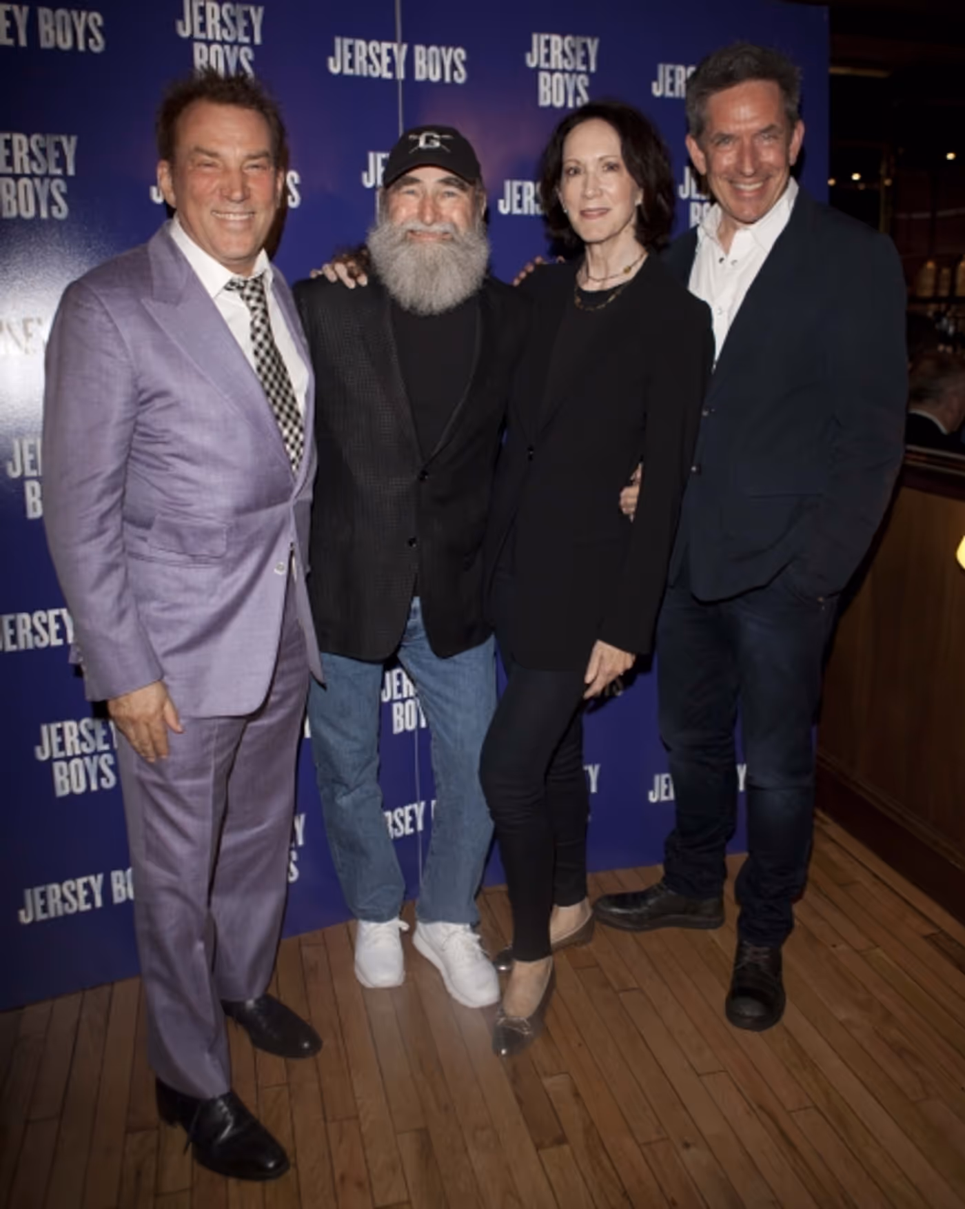 Photo Flash: Cast of JERSEY BOYS UK Tour Celebrates Opening Night! Image