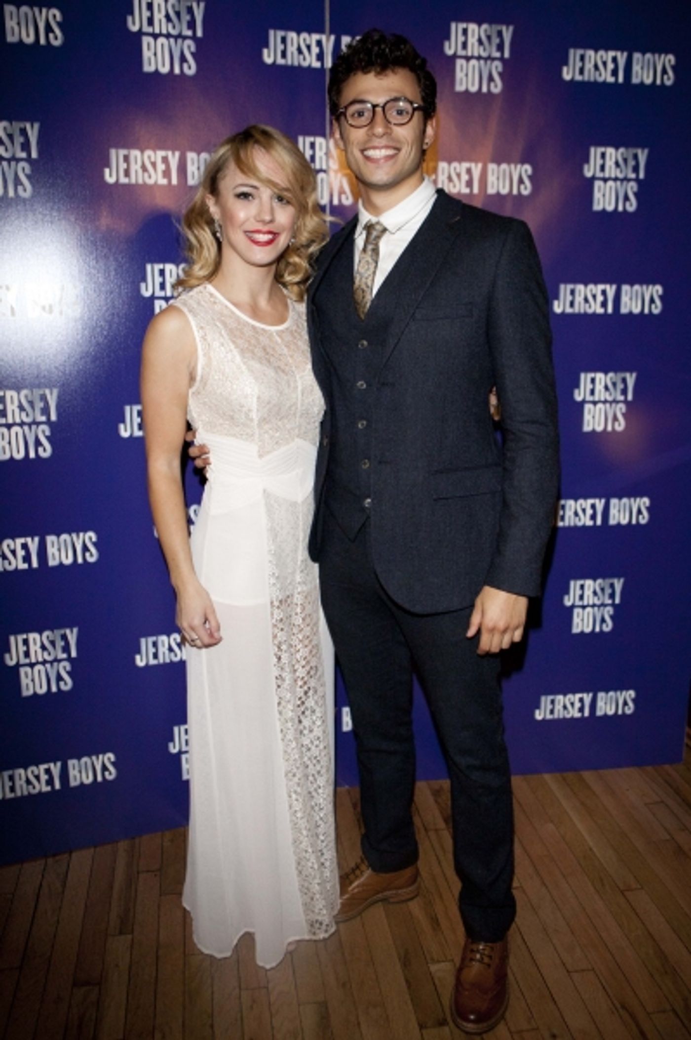 Photo Flash: Cast of JERSEY BOYS UK Tour Celebrates Opening Night! Image
