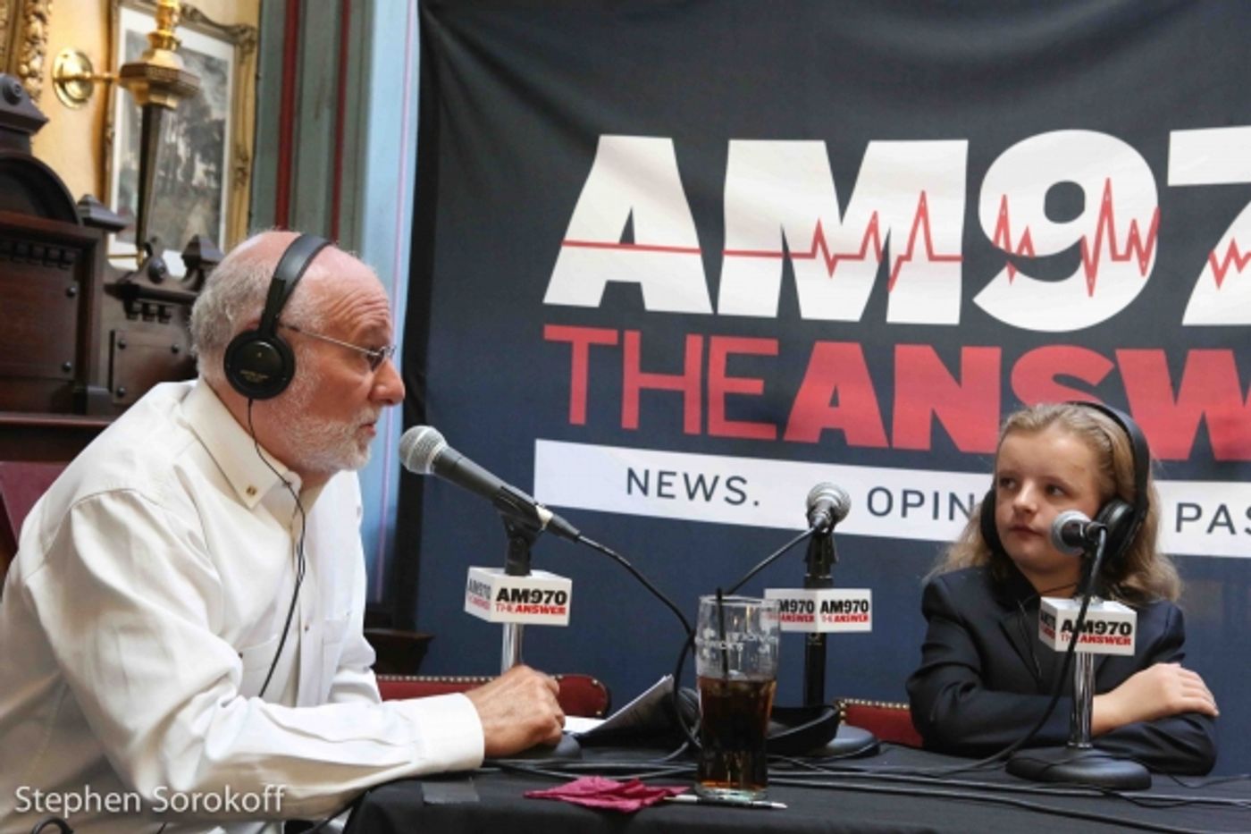 Photo Coverage: The Shapiro Sisters Stop by BACKSTAGE WITH PETER LEDONNE  Image