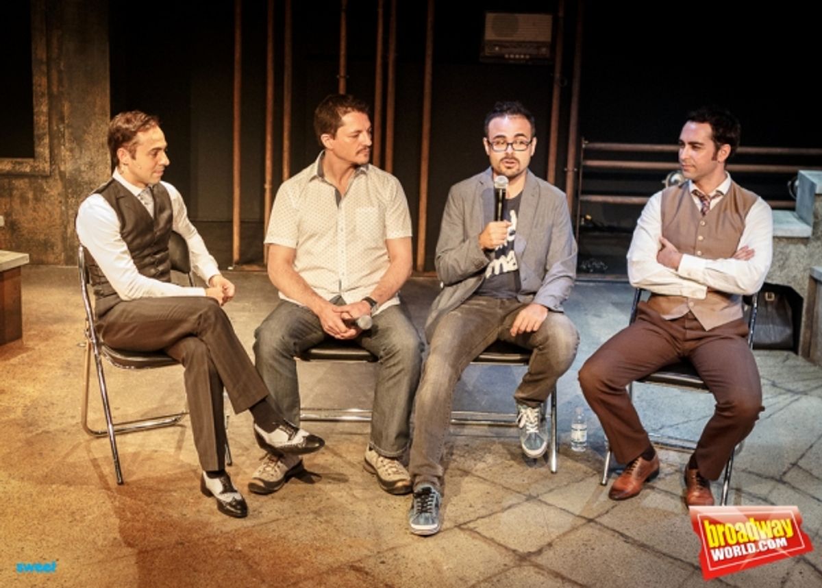 Alejandro de los Santos, Pedro VÃ'Â­llora, JosÃ'Â© Luis Sixto y David Tortosa at 