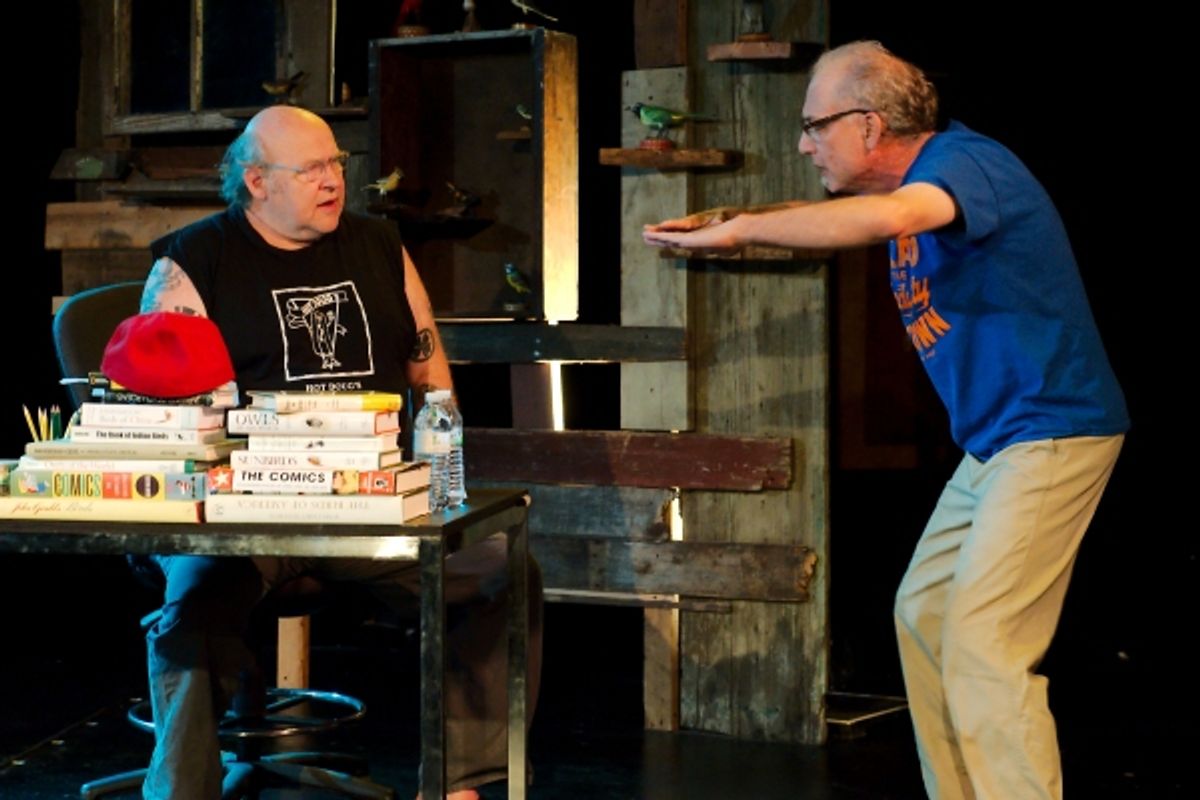 Tony Fitzpatrick and Stan Klein at 