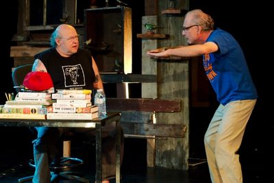 Tony Fitzpatrick and Stan Klein Photo