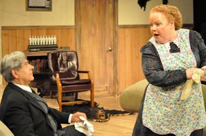 CURTIS BEECH (Mr. Rogers) and JANE McKITTRICK (Mrs. Rogers) Photo