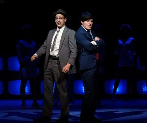 Josh Adamson as Carl Hanratty and Jacob Haren as Frank Abaganle, Jr. @ BroadwayWorld Josh Adamson as Carl Hanratty and Jacob Haren as Frank Abaganle, Jr. Photo