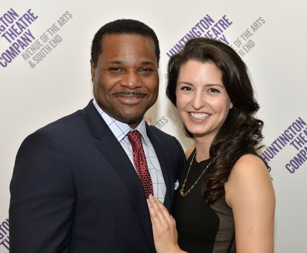 Malcolm-Jamal Warner (Dr. John Prentice) and Meredith Forlenza (Joanna Drayton) Photo