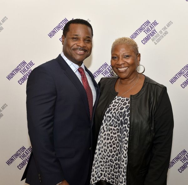 Malcolm-Jamal Warner (Dr. John Prentice) and his manager and mother Pamela Warner Photo