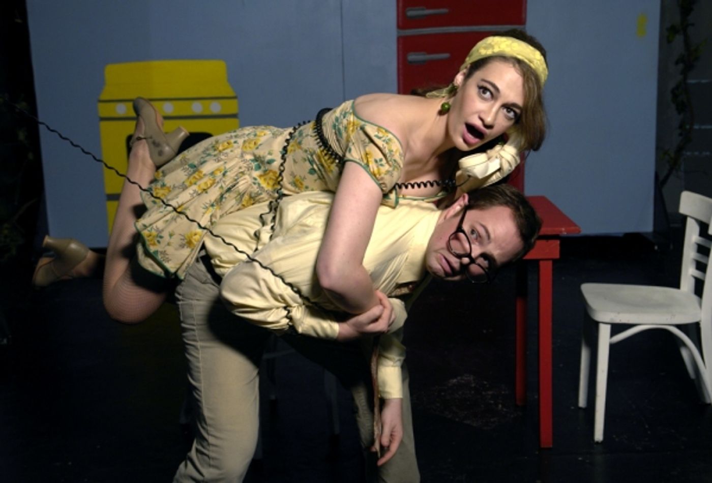 Photo Flash: First Look at Two Operatic Musicals at TNC - RAPPACCINI'S DAUGHTER and OUT THE WINDOW  Image