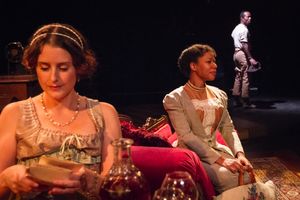 Sarah Hennessy, Ayanna Berkshire and Vin Shambry Photo