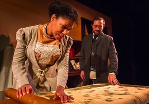 Ayanna Berkshire and Chris Harder @ BroadwayWorld Ayanna Berkshire and Chris Harder Photo