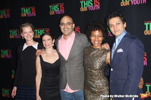Gretchen Mol, Kimberly Senior, Ayad Akhtar, Karen Pittman and Hari Dhillon from the play '' Disgraced'' @ BroadwayWorld Gretchen Mol, Kimberly Senior, Ayad Akhtar, Karen Pittman and Hari Dhillon from the p Photo