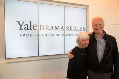 Francine Horn with Nicholas Wright Photo