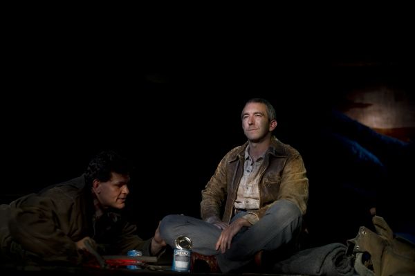 Leandro Cano as Lennie, Jarrod DiGiorgi as George Photo