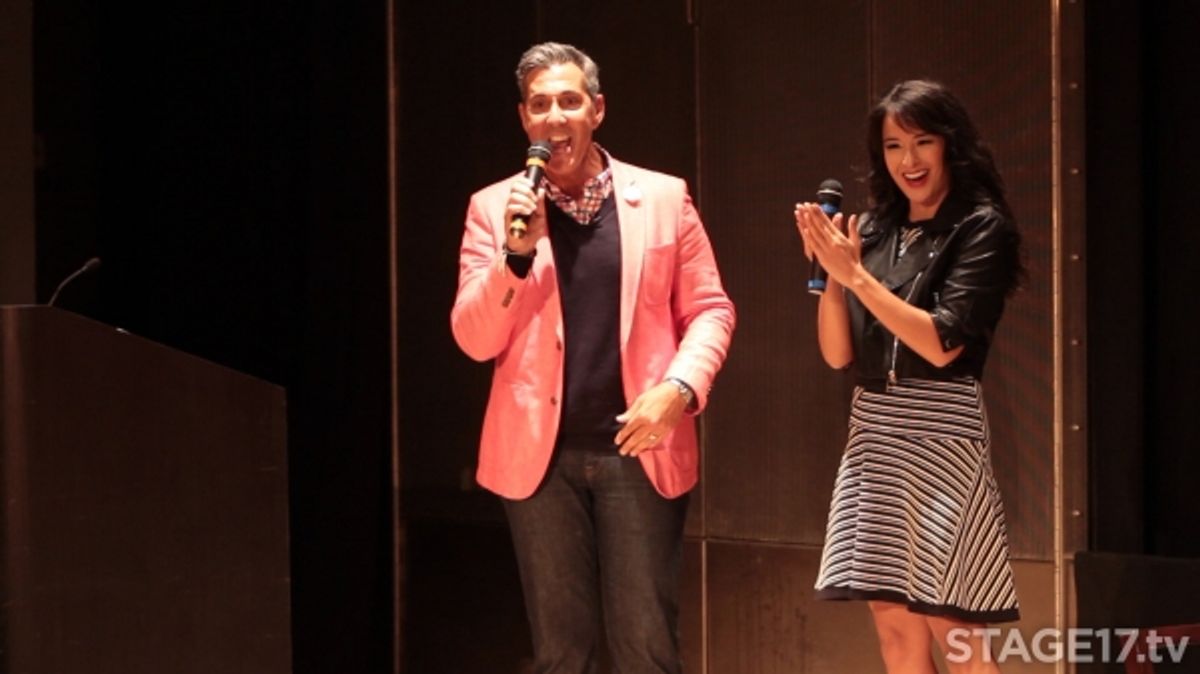 George Brescia with Courtney Reed at 