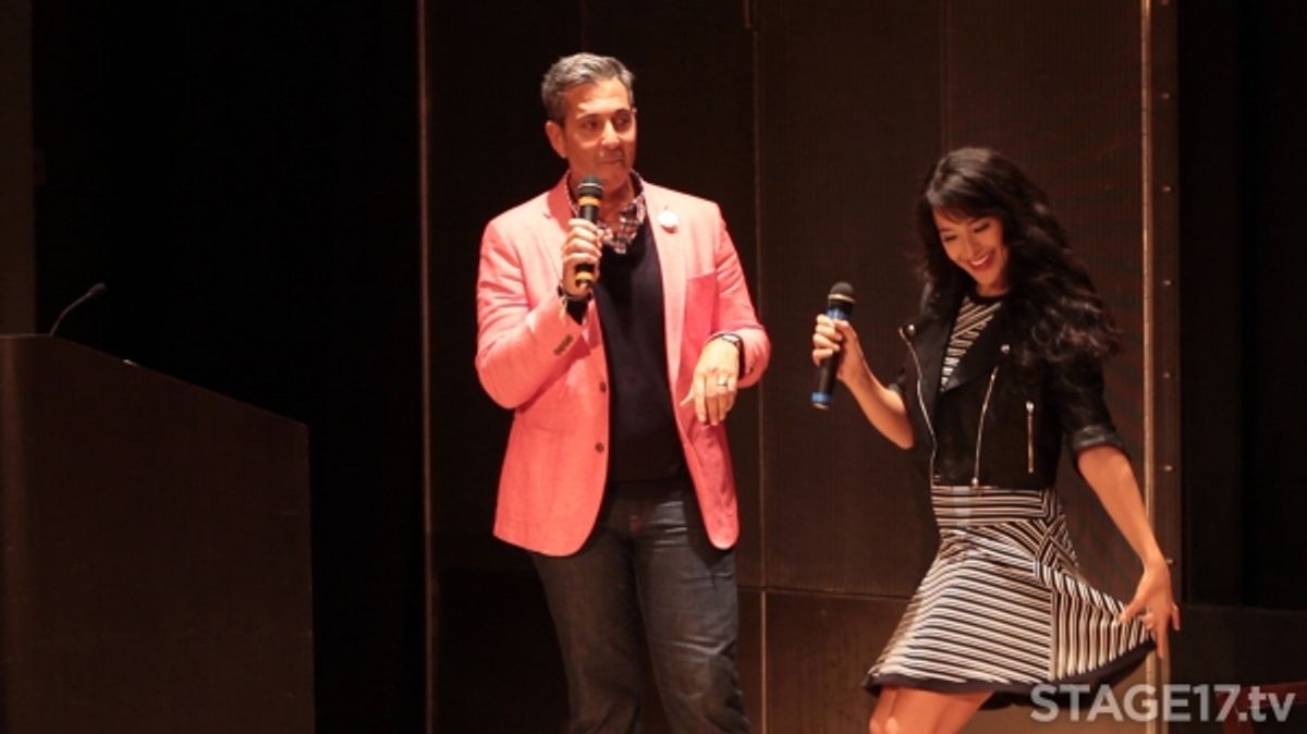 George Brescia with Courtney Reed at 